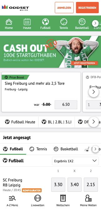 Oddset App .